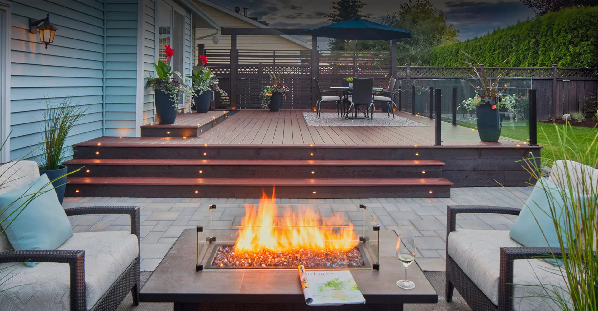 deck, sundeck, raised deck, langley, covered deck, trex decking, azek decking, aldergrove deck builder