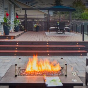 deck, sundeck, raised deck, langley, covered deck, trex decking, azek decking, aldergrove deck builder