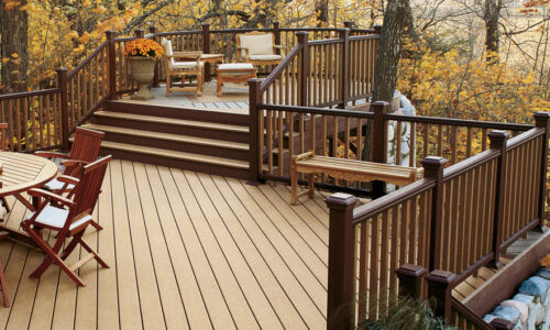 Multiple layered deck space Multiple layered deck space