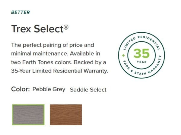 TREX-SELECT-DECKING TREX SELECT DECKING BRAND