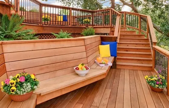 redwood deck DECK builder